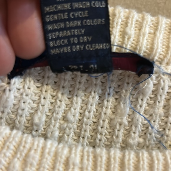 Gant Men’s Cotton Crewneck Striped Sweater Size Large - Picture 4 of 8